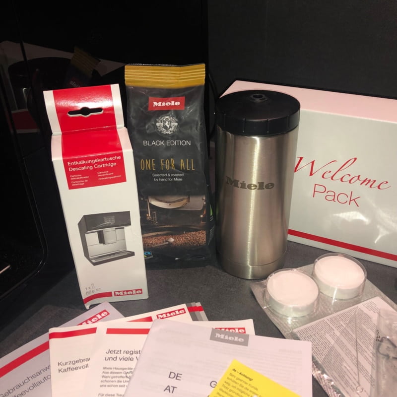 Miele-CM7750 Welcome-Pack